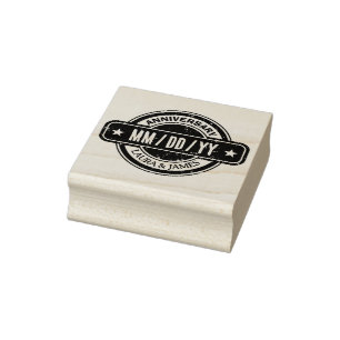 Tag des gebeutelten Jahrestags Gummistempel