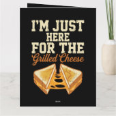 Tag des gegrillten Käses Dankeskarte (Rückseite)