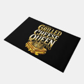 Tag des gegrillten Käses Fußmatte (Schrägansicht)