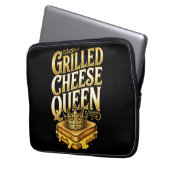 Tag des gegrillten Käses Laptopschutzhülle (Vorderseite Links)