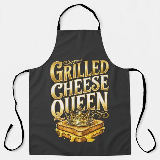 Tag des gegrillten Käses Schürze (Vorderseite)