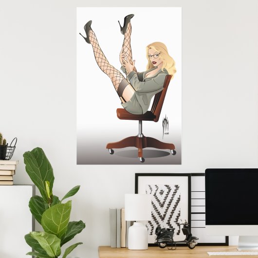 Tag des Generalsekretärs Poster (Heimbüro)