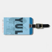 Tag des Gepäcks Pointe-Claire Gepäckanhänger (Vorderseite horizontal)