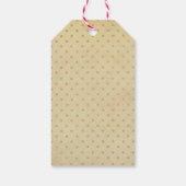 Tag des Geschenkes auf der Route des Weihnachtsman Geschenkanhänger (Rückseite)