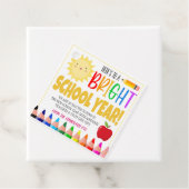 Tag des Geschenkes für das schöne Schuljahr Geschenkanhänger (Beispiel)