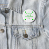 Tag des gesegneten Heiligen Patrick (3) Button (Beispiel)