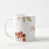 Tag des glücklichen Dankes Kaffeetasse (Links)