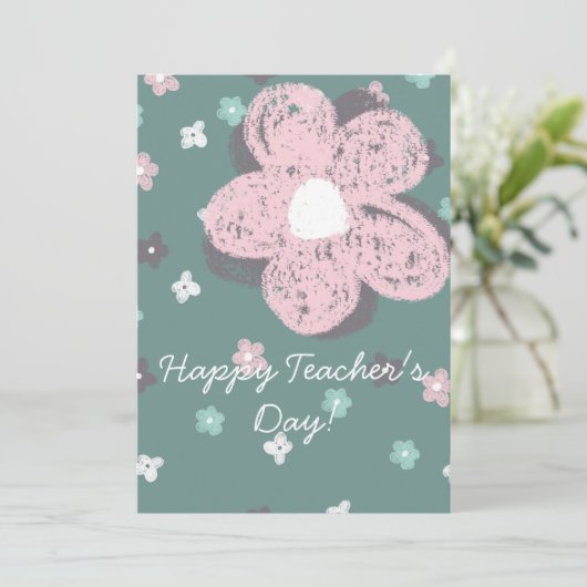 Tag des glücklichen Lehrers (Stehend Vorderseite)