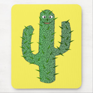 Tag des glücklichen Toten Kakteen Mousepad