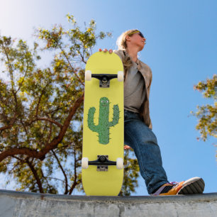Tag des glücklichen Toten Kakteen Skateboard