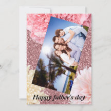 Tag des glücklichen Vaters Eleganter moderner Glit