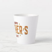 Tag des glücklichen Vaters - herzliches Geschenk f Milchtasse (Vorderseite)