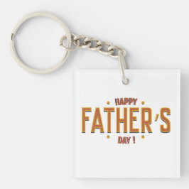 Tag des glücklichen Vaters - herzliches Geschenk f Schlüsselanhänger