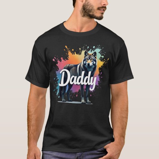 Tag des glücklichen Vaters T-Shirt (Vorderseite)