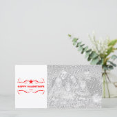 Tag des Glücks Feiertagskarte (Stehend Vorderseite)