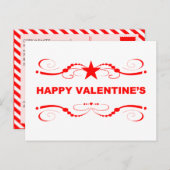 Tag des Glücks Feiertagspostkarte (Vorne/Hinten)