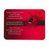 Tag des Glücks Magnet (Horizontal)