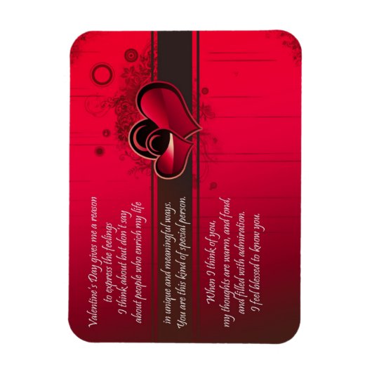 Tag des Glücks Magnet (Vertikal)