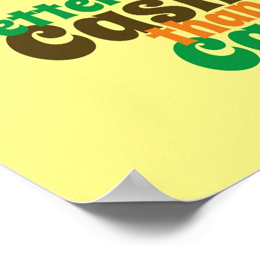 Tag des Glücks Poster (Ecke)