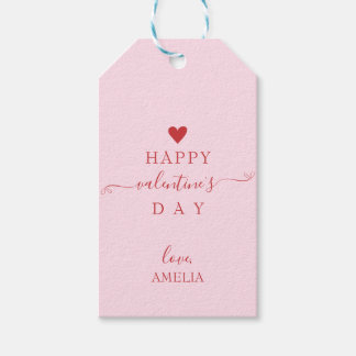 Tag des Glücks Valentine Geschenkanhänger