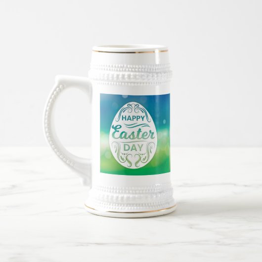 Tag des Glücks zu Ostern 23042 Bierglas (Links)