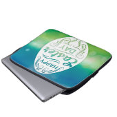 Tag des Glücks zu Ostern 23042 Laptopschutzhülle (Vorne Knopf)