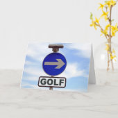 Tag des Golfvaters Karte (Gelbe Blume)