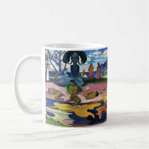 Tag des Gottes durch Paul Gauguin polynesische Kul Kaffeetasse