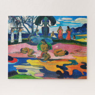Tag des Gottes (Mahana no Atua) von Paul Gauguin Puzzle