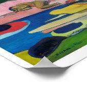 "TAG DES GOTTES" PAUL GAUGUIN POSTER 1894 (Ecke)