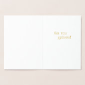 Tag des griechischen Namens (Sta. α αίρενενενανενα Folienkarte (Innenseite)