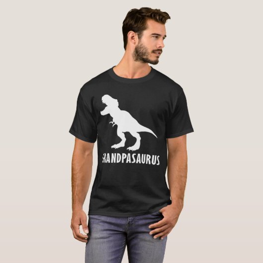 Tag des Großvaters Dinosaurier T-Shirt (Vorne ganz)
