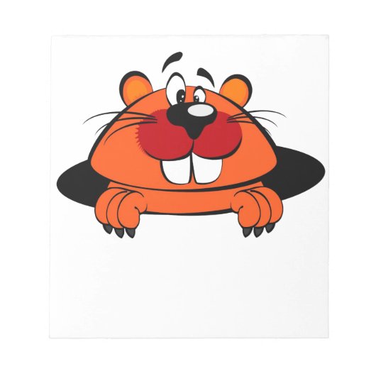 Tag des Groundhogs Notizblock (Vorderseite)