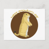 Tag des Groundhogs Postkarte (Vorderseite)