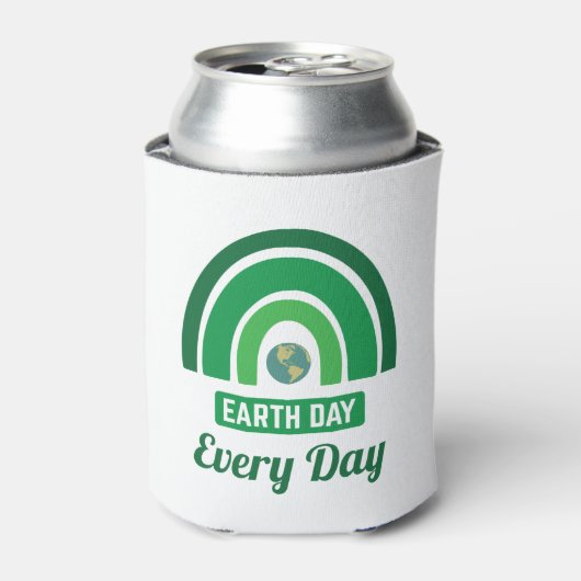 Tag des grünen Regenbogens Dosenkühler (Kanne Vorderseite)