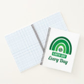 Tag des grünen Regenbogens Notizblock (Innenseite)