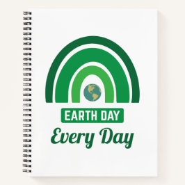 Tag des grünen Regenbogens Notizblock