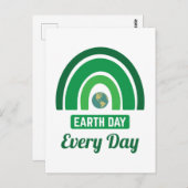 Tag des grünen Regenbogens Postkarte (Vorne/Hinten)