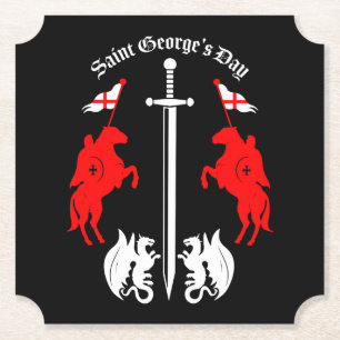Tag des Heiligen Georgs Untersetzer