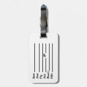 Tag des hl. gepäckanhänger (Rückseite vertikal)