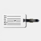 Tag des hl. gepäckanhänger (Rückseite horizontal)