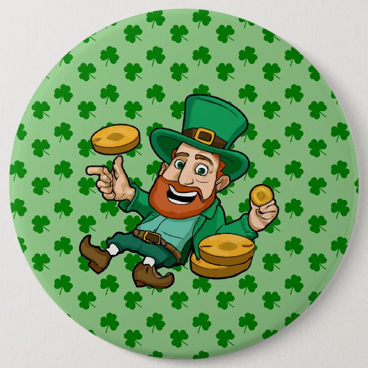 Tag des Hl. Patrick Button (Vorderseite)