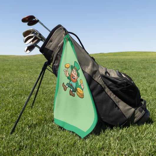Tag des Hl. Patrick Golfhandtuch (Gras)