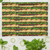 Tag des Hoagies Geschirrtuch (Gefaltet)