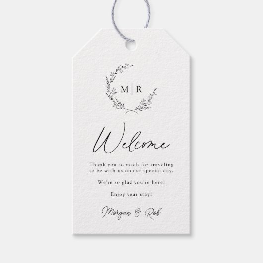 Tag des Hochzeitssinns Geschenkanhänger (Vorderseite)