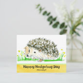 Tag des Igels 2. Februar Feiertage Postkarte (Stehend Vorderseite)