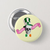 Tag des irischen Stolzes St. Patrick Button (Vorne & Hinten)