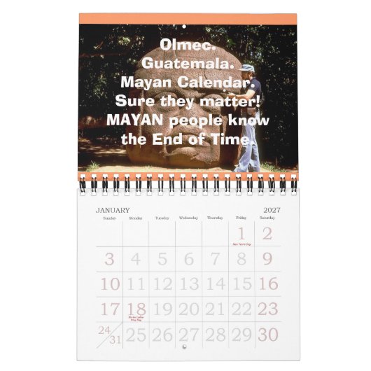 Tag des Jüngsten Gerichts-Kalender 2012 Kalender (Jan 2027)