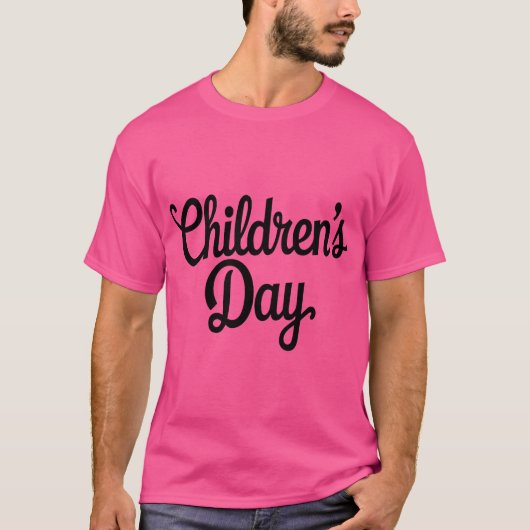 Tag des Kindes T-Shirt (Vorderseite)