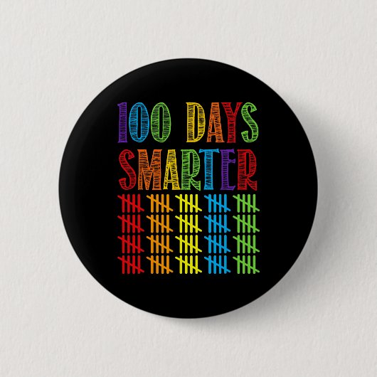 Tag des klügeren Kindergartenlehrers 100. Button (Vorderseite)